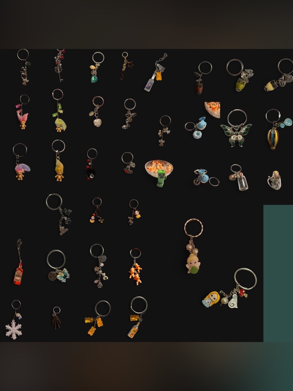 HANDMADE KEYCHAINS. PRICE BY EACH- Women Jewelry